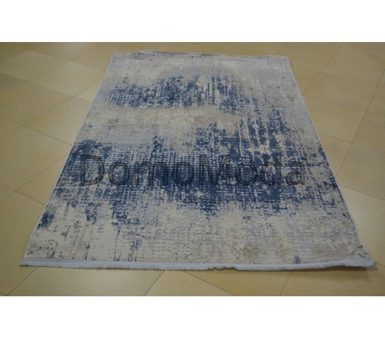 Акриловий килим La cassa 6535A d.blue/cream - Висока якість за найкращою ціною в Україні